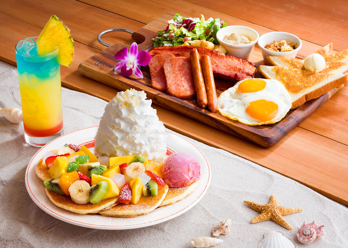 実食レポ】OHANA=家族・仲間で楽しみたい！Eggs 'n Things「オハナ