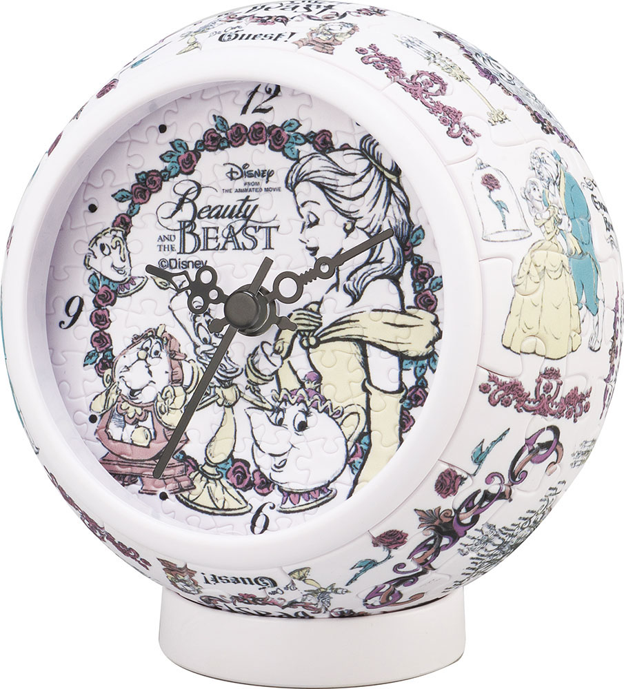 完成すると時計になる立体ジグソーパズル！やのまん ディズニー