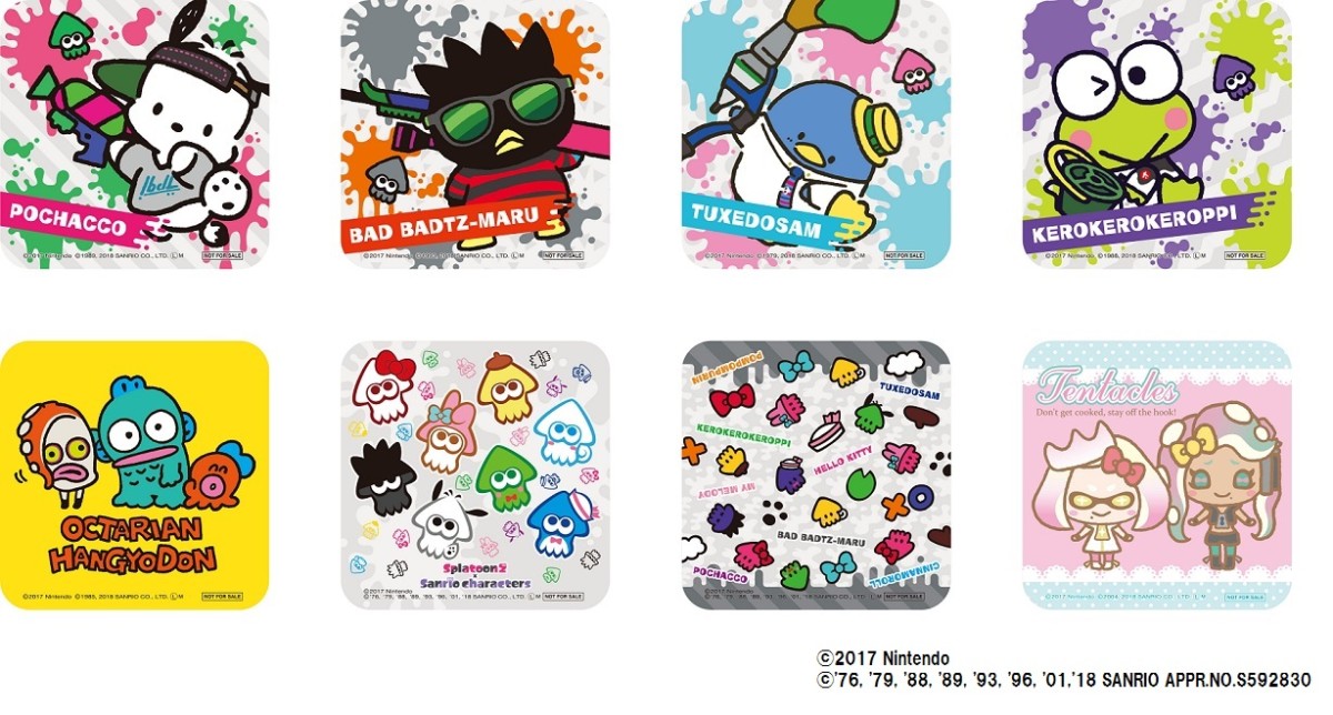 イカしたグッズが続々登場！キデイランド「スプラトゥーン2×サンリオ
