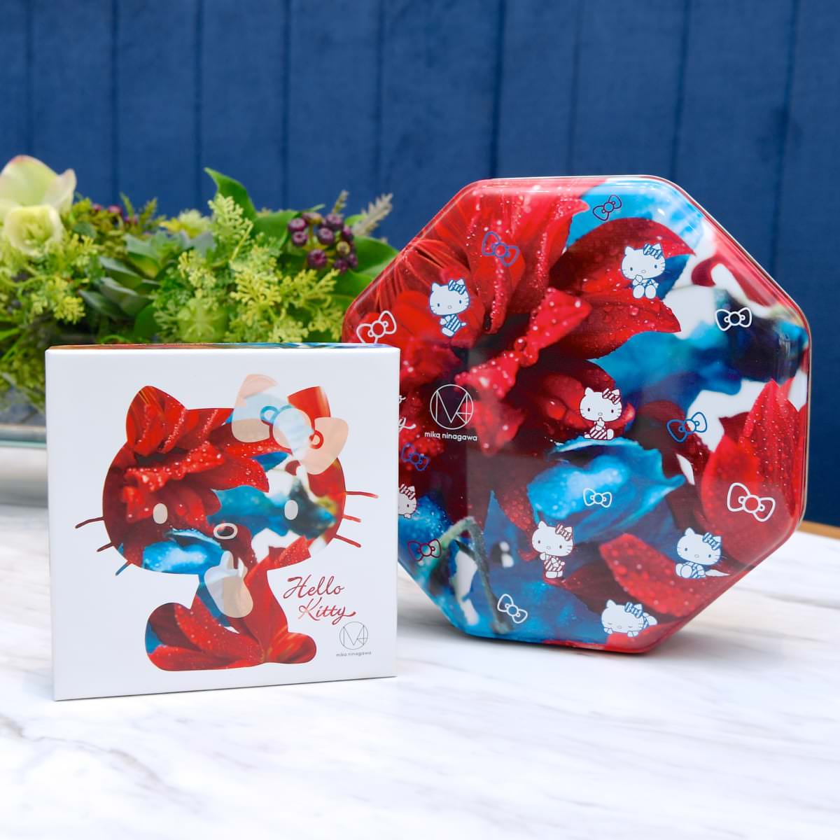 蜷川実花さん×ハローキティ！資生堂パーラー「花椿ビスケット24枚入