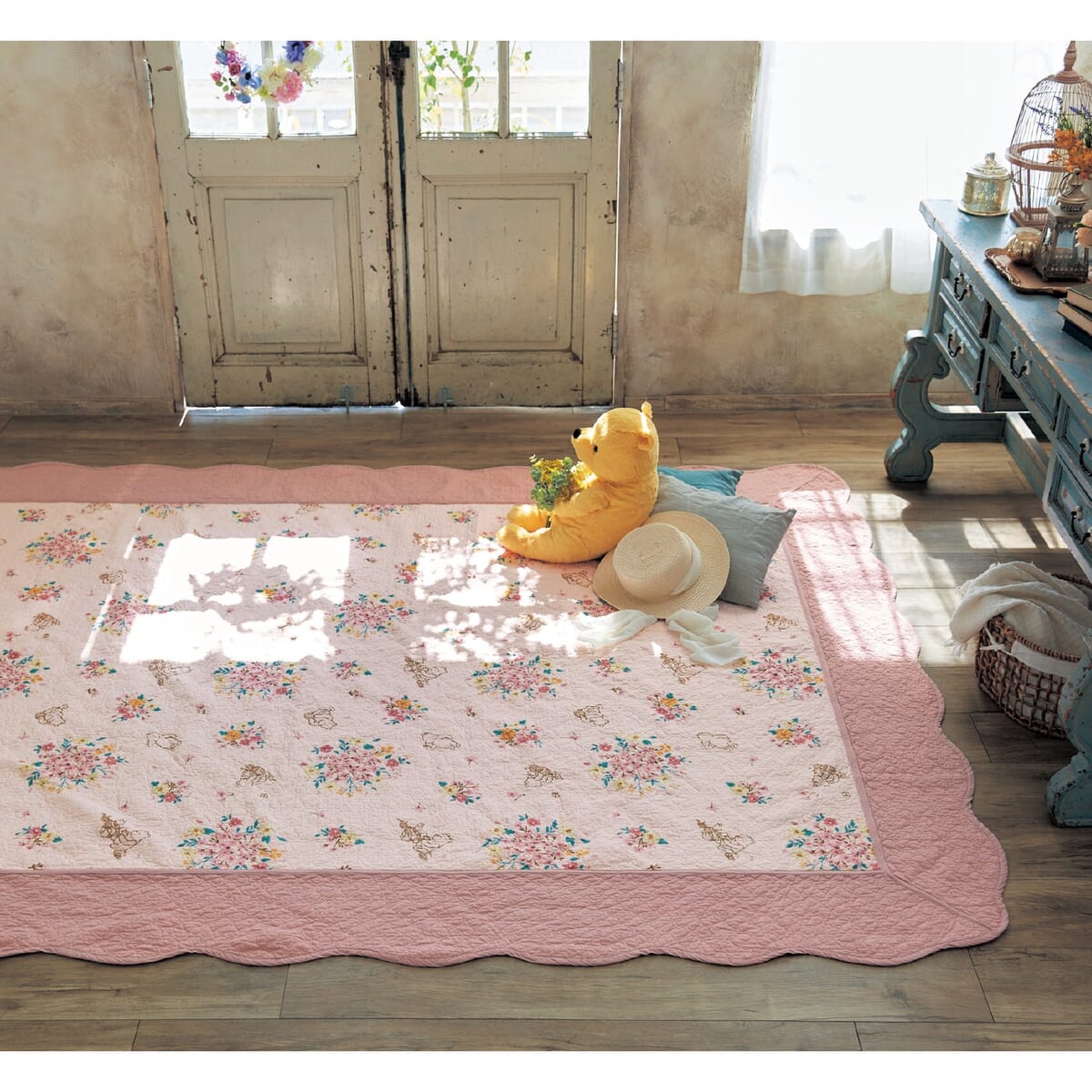 くすみピンクのクラシック・プーデザイン！ベルメゾン ディズニー