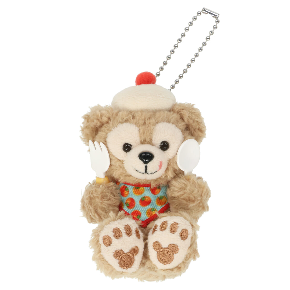 スプーンとフォークを持った食いしん坊スタイル！東京ディズニーシー