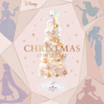 ディズニープリンセスのオーナメント付きクリスマスツリー！フラン