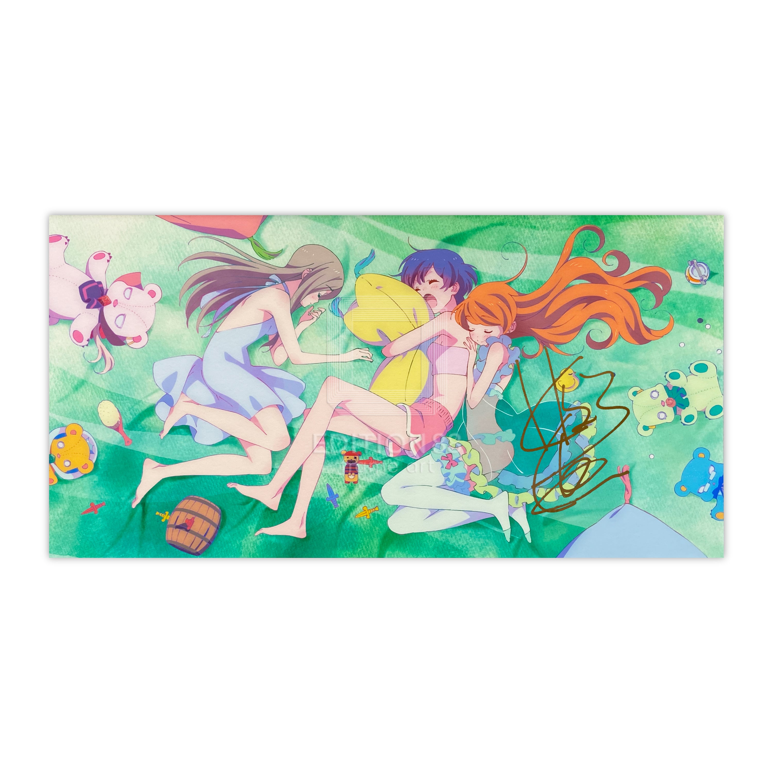 ユリ熊嵐」88グラフ6『エンディング4』 プラチナ版(幾原邦彦直筆サイン