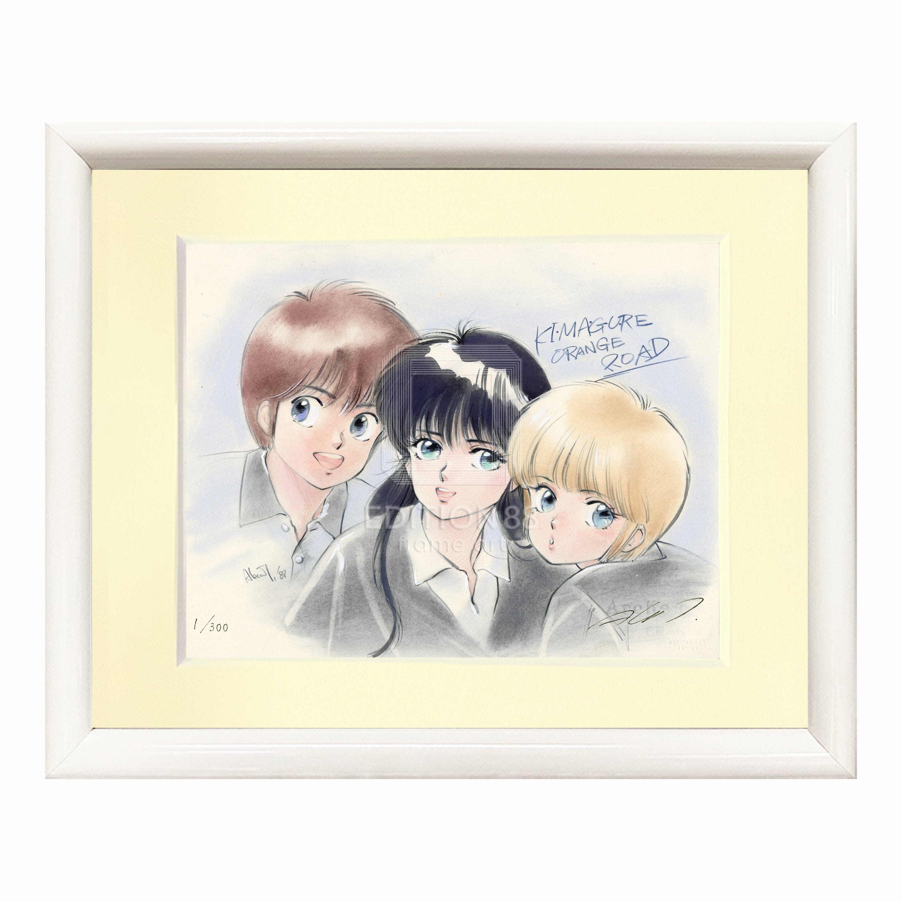 きまぐれオレンジ☆ロード」88グラフ ミニ1 / 高田明美（直筆サイン