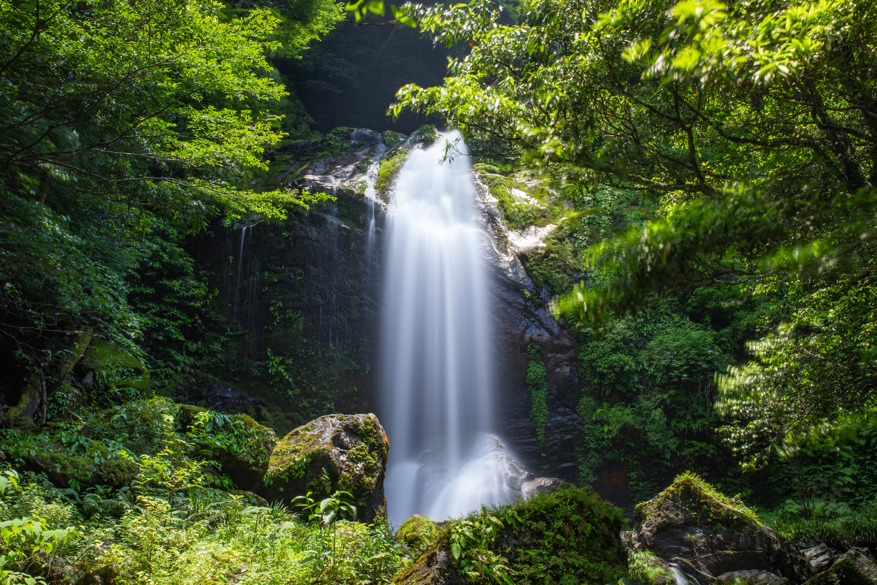 平家の滝（Heikenotaki）｜迫力満点！高知市の鏡川上流にある落差約