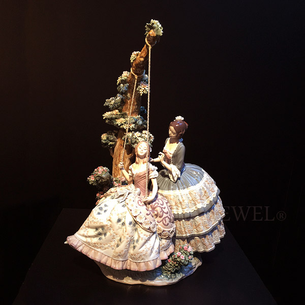 即納可！】スペインが誇るポーセリンアート【LLADRO－リヤドロ】「午後