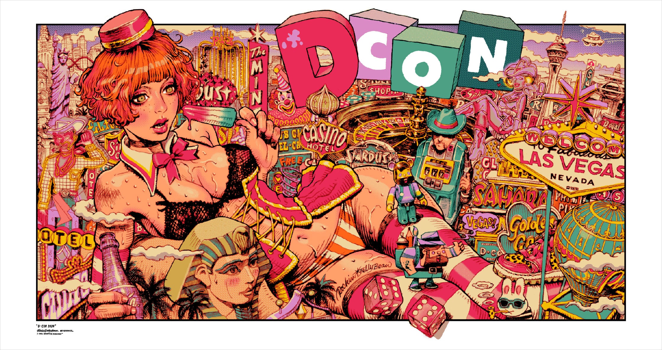 ロッキンジェリービーン 複製画 ロサンゼルス限定 2 ロッキンジェリー