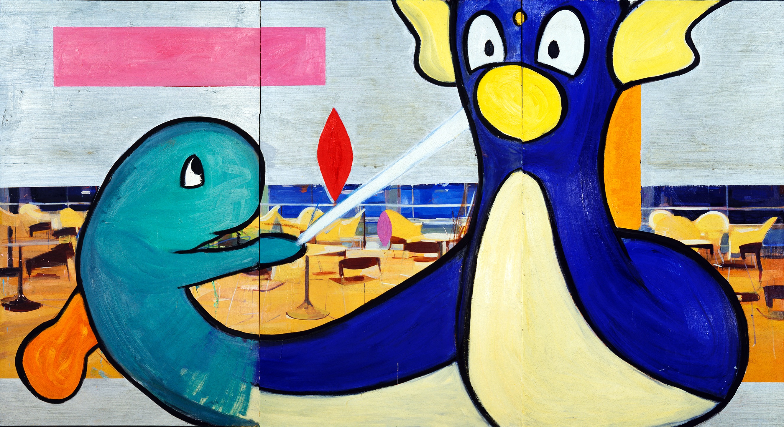 ネオ・ポップムーブメントの中心人物として90年代より国際的に活躍する