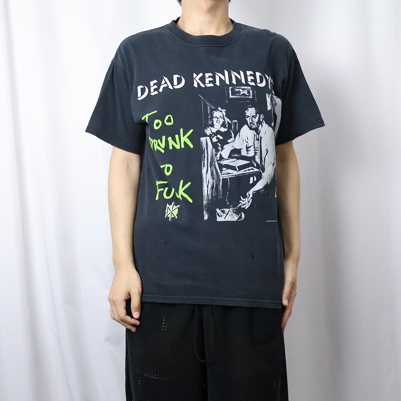 90年代 90s デッド・ケネディーズ バンT 黒 ブラック 音楽