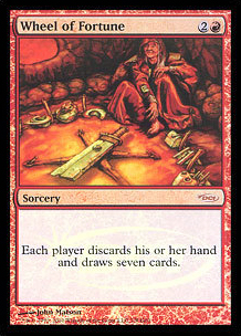 Foil】《Wheel of Fortune》(ジャッジ褒賞)[DCIマーク] 赤 | 日本最大