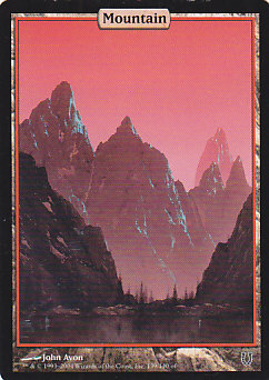 Foil】□フルアート□《山/Mountain》[UNH] 土地 | 日本最大級 MTG通販