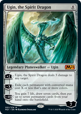 Foil】□旧枠□《精霊龍、ウギン/Ugin, the Spirit Dragon》(その他