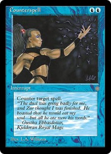 対抗呪文/Counterspell》[ICE] 青C | 日本最大級 MTG通販サイト