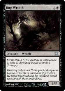 沼の悪霊/Bog Wraith》[10ED] 黒U | 日本最大級 MTG通販サイト「晴れる屋」
