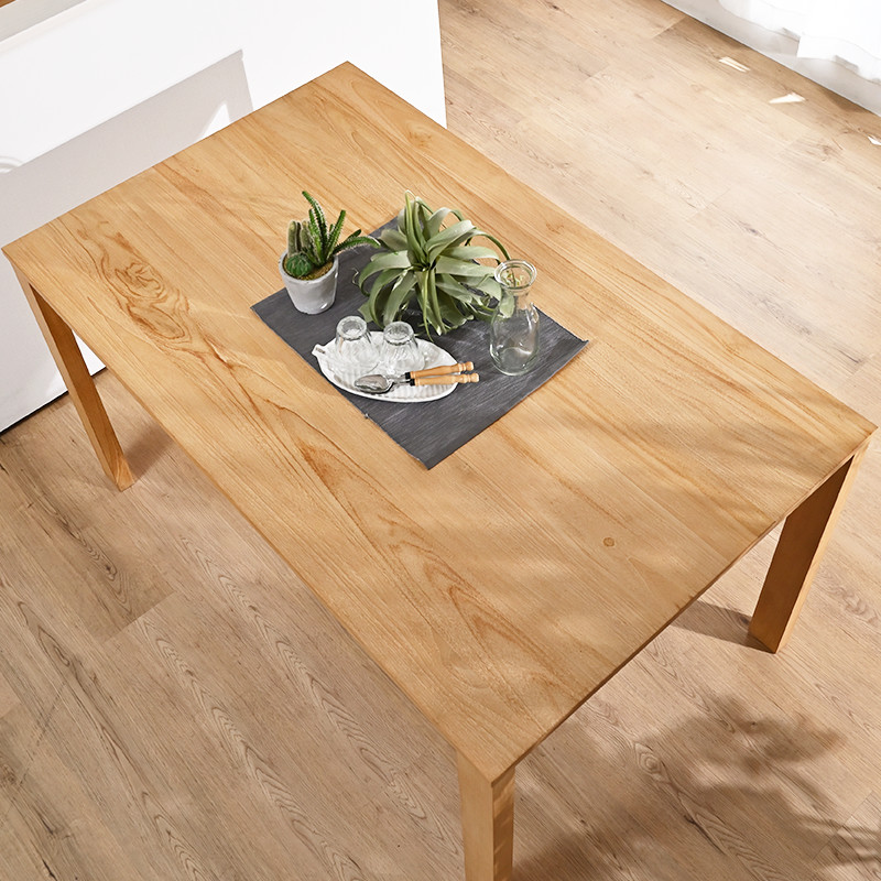 T313XP チーク無垢材 ダイニングテーブル 130cm幅 | 【SR-net