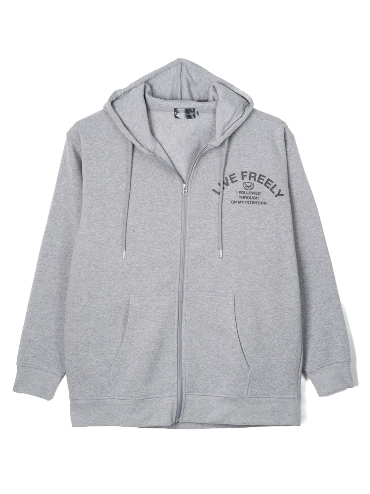 カーキー 裏起毛FZパーカー（熊） | フォーエル公式通販