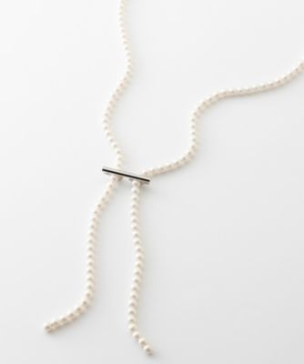 23区(ニジュウサンク)の【VERY掲載】クリップ パール ラリエット