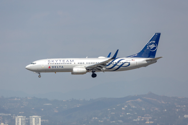 スカイチーム」特別塗装機 デルタ航空 (737-800 | N381DN) ガイド