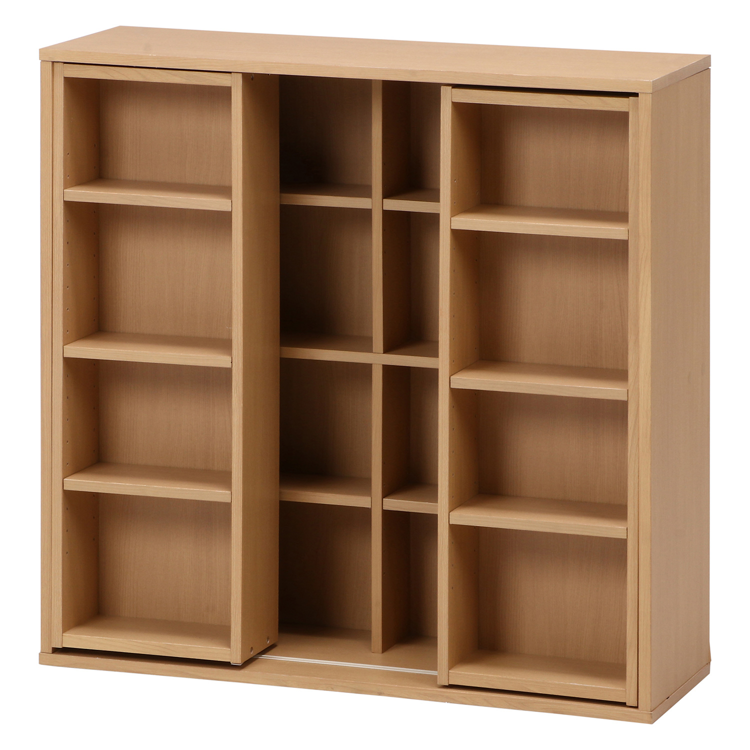 C/D:86030] ダブルスライドラック ナチュラル DS9090NA