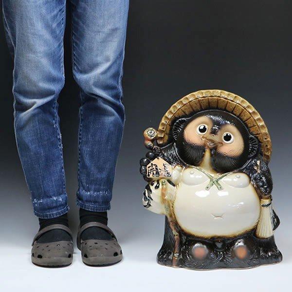 信楽焼 13号開運狸 | JTBのふるさと納税サイト [ふるぽ]