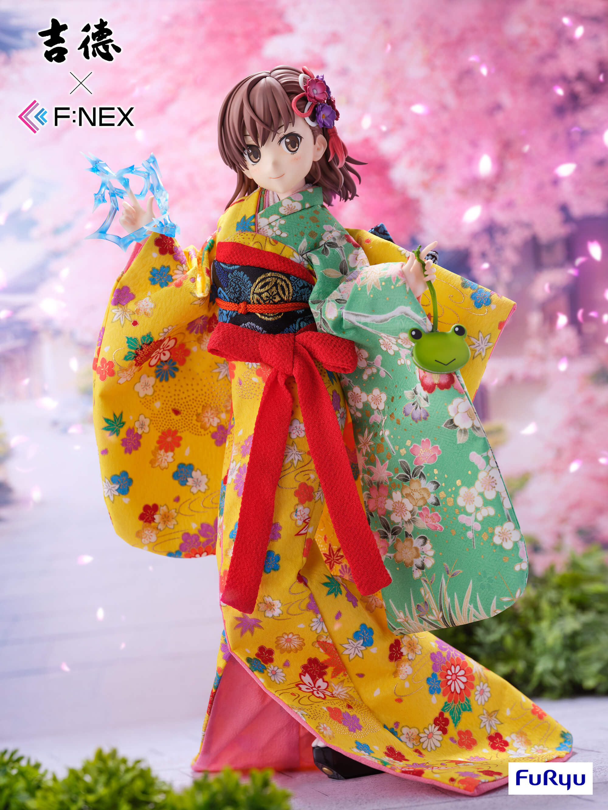 吉徳×F:NEX 御坂美琴 -日本人形- 1/4スケールフィギュア – フィギュア
