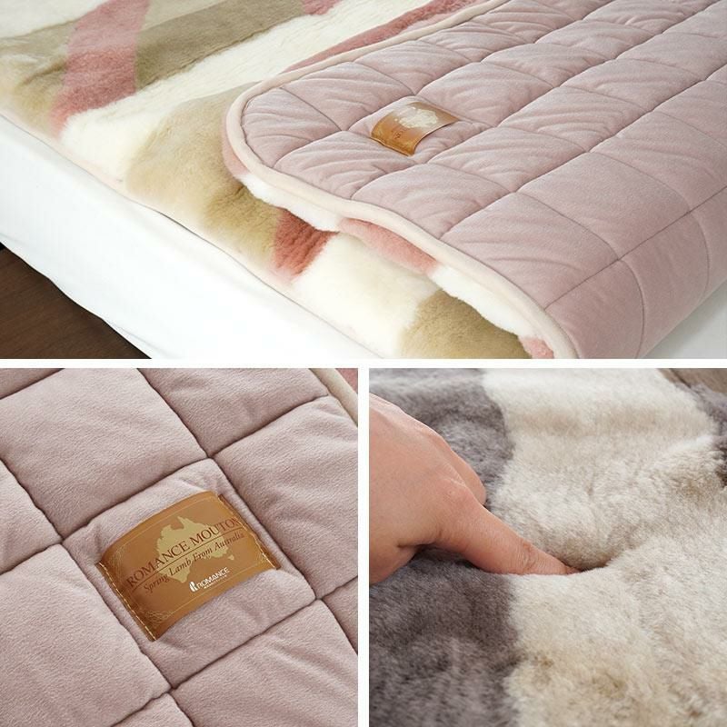 完売】ロマンス小杉 ムートンシーツ シングル 100×200cm | ねごこち