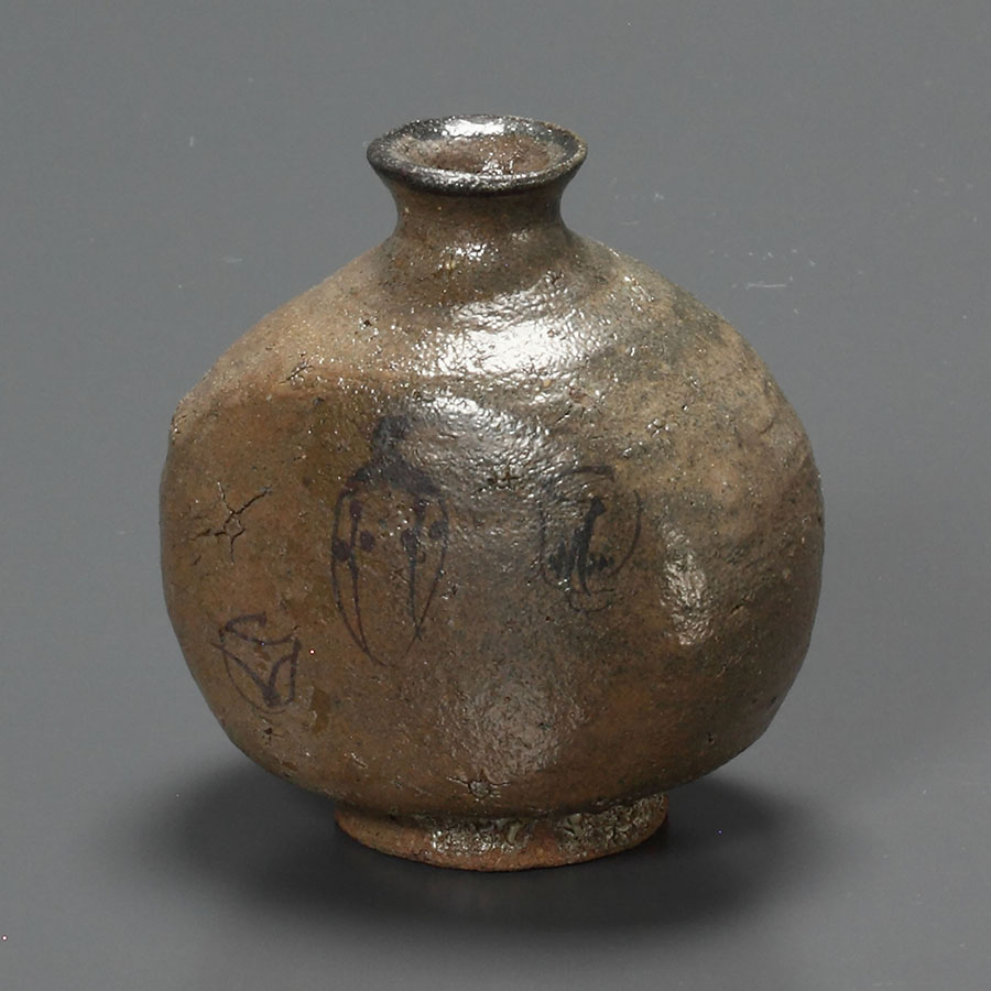 丸田 宗彦 絵唐津扁壷徳利 (9DGV ) | ギャラリーラボ