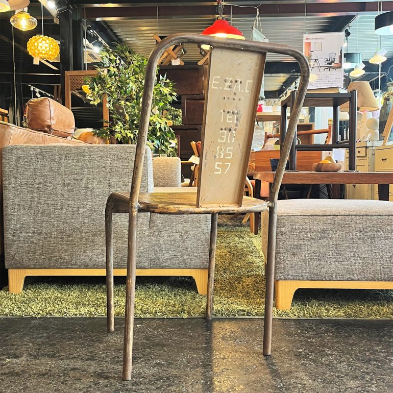 ヴィンテージ ガーデンチェア シャビーアイアン インダストリアル