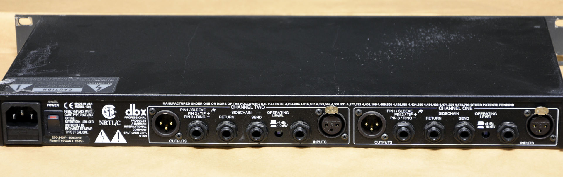 dbx 1066 Compressor Limiter Gate – Gearwise – AV & Stage Equipment