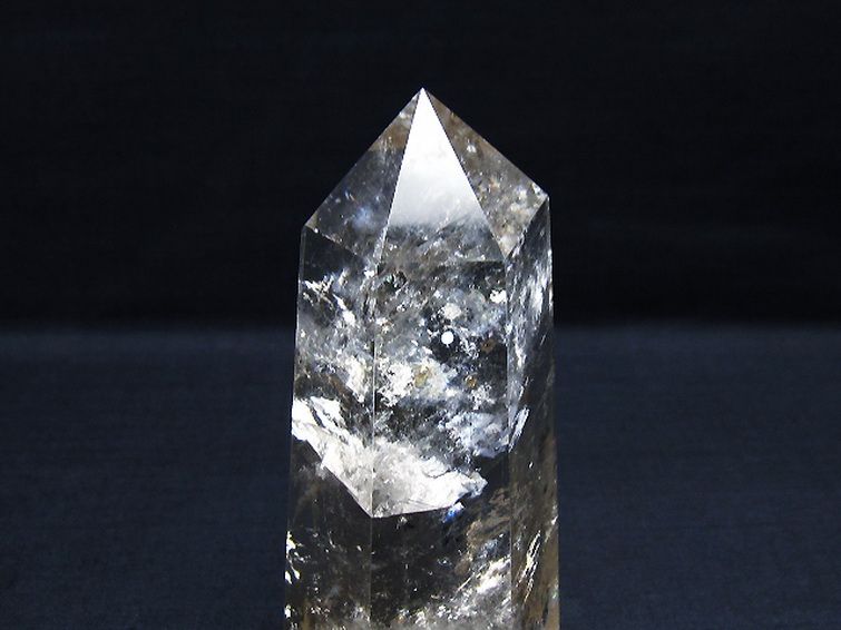 パワーストーン 天然石 虹入りヒマラヤ水晶六角柱[T60-27003]