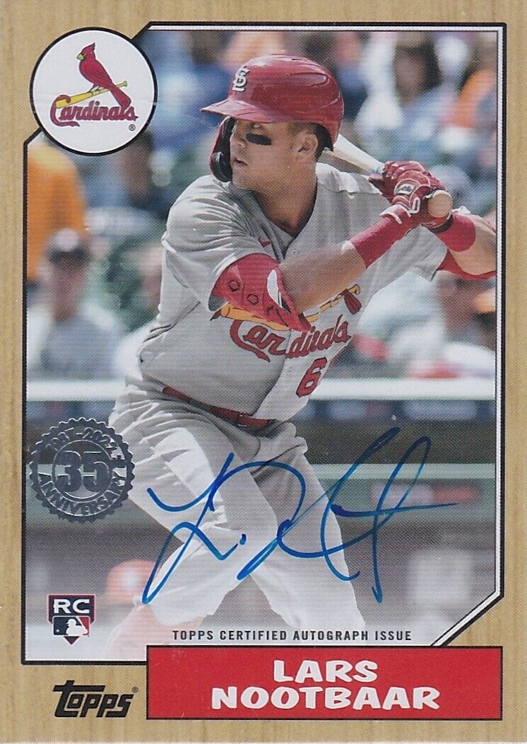 MLB Future Watch: Lars Nootbaar Baseball Cards, St. Louis Cardinals