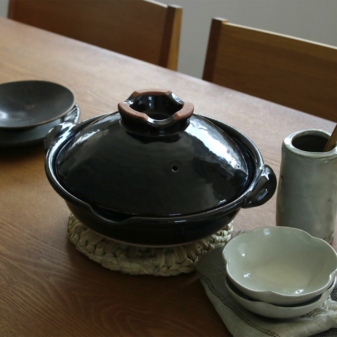 R*o様 【ステーキが焼ける土鍋】伊賀焼 土楽窯・土鍋 限定デザイン