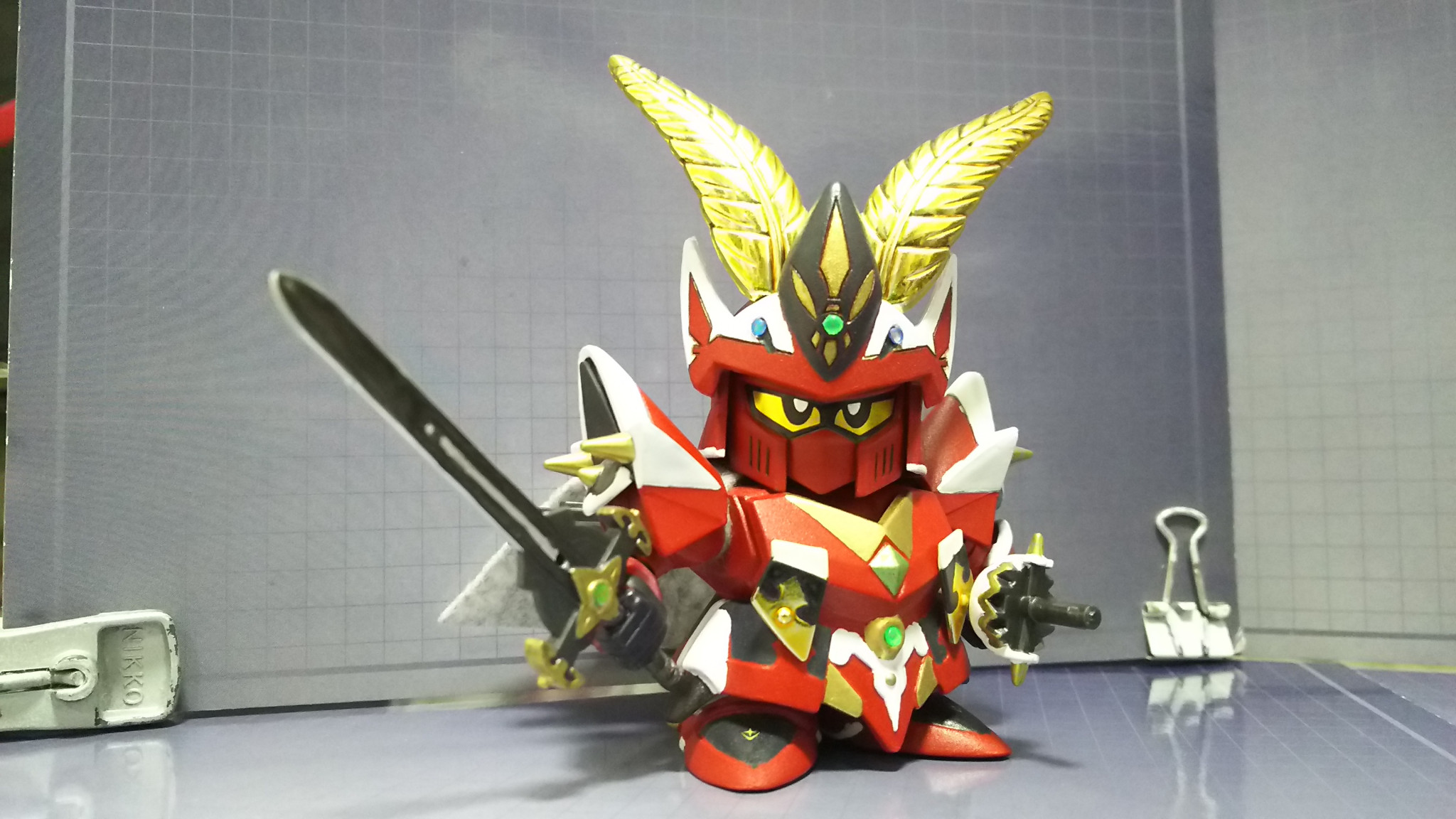 麗紅騎士レッドウォーリア｜嵩葉 隼雪さんのガンプラ作品｜GUNSTA