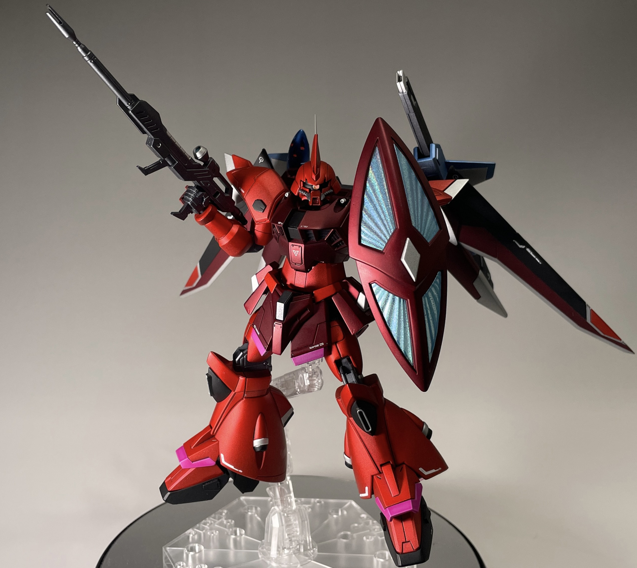 HG ゲルググメナース(ルナマリア・ホーク専用機)｜ずんさんのガンプラ