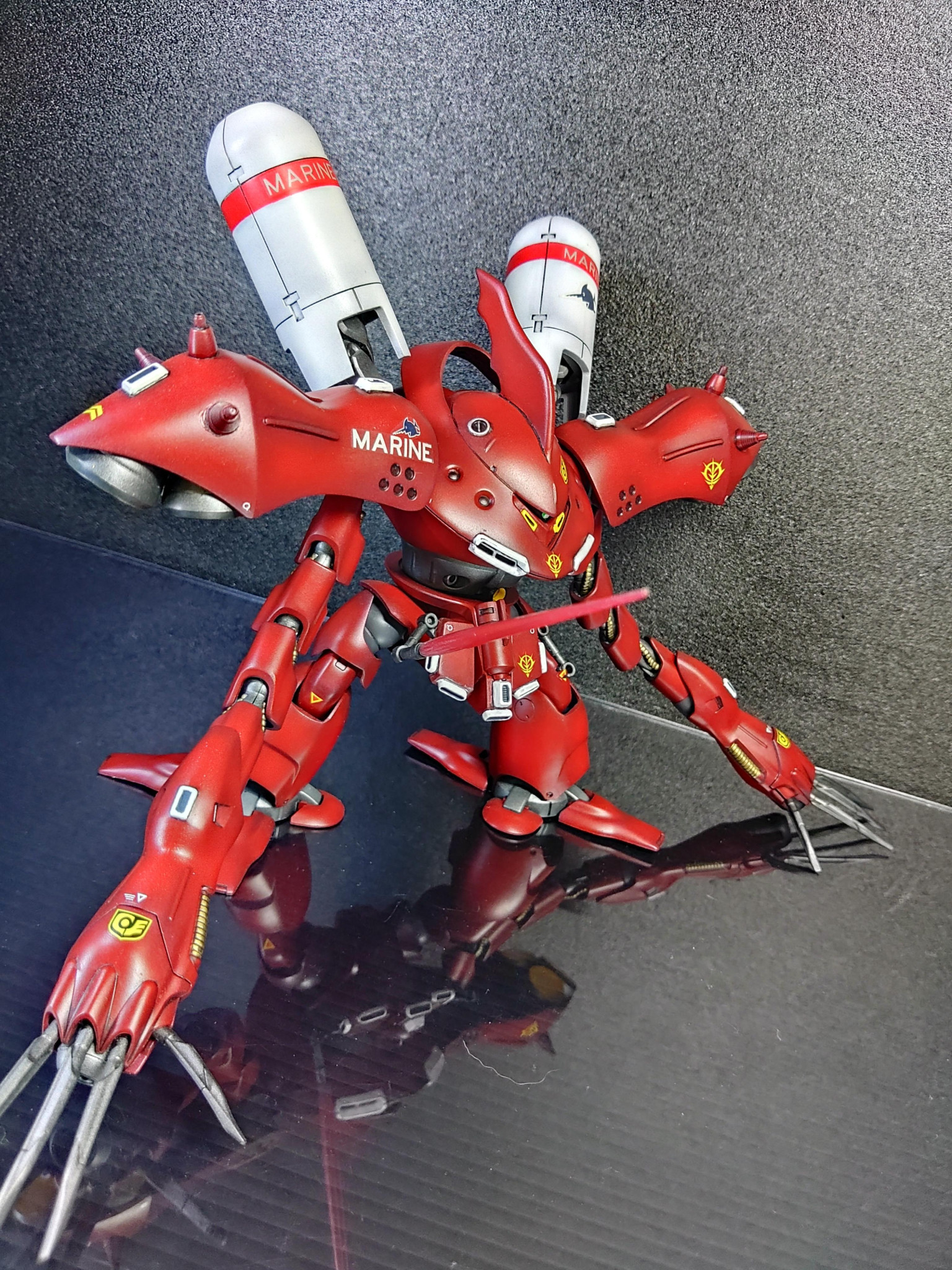 HGUCハイゴッグ 全塗装 憧れのアイツVer｜おーしゃんさんのガンプラ