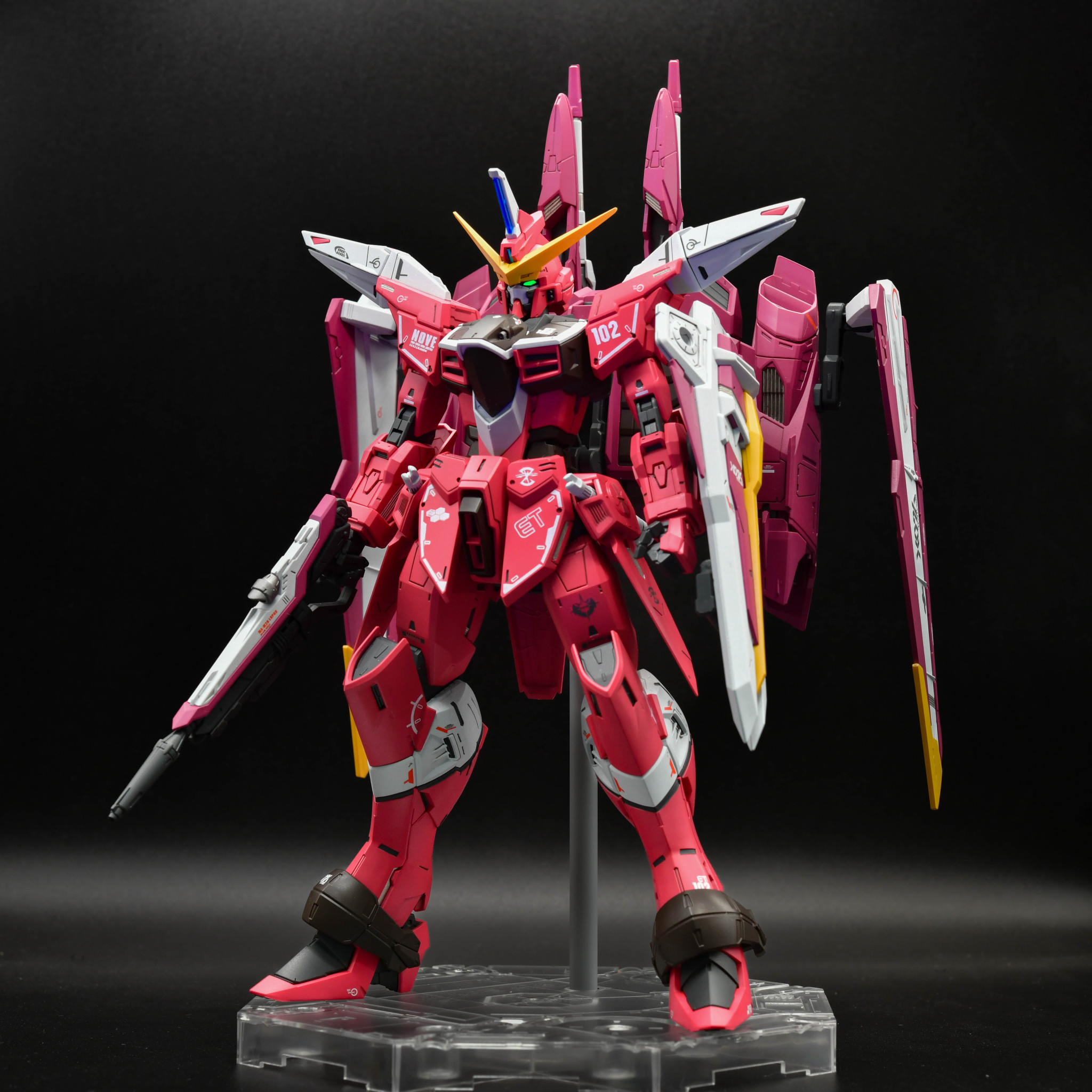 MG ジャスティスガンダム｜赤い彗星さんのガンプラ作品｜GUNSTA