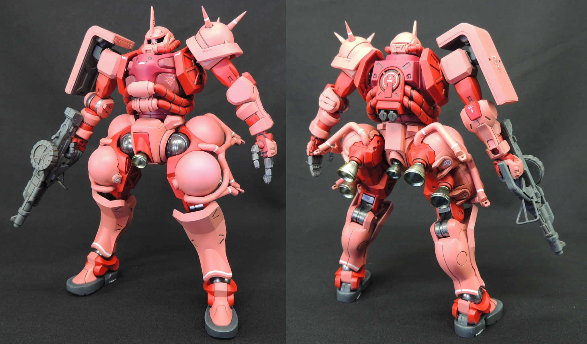 1/144MS-06Sシャア専用ザク(ジークアクス版)｜あやぽんさんの