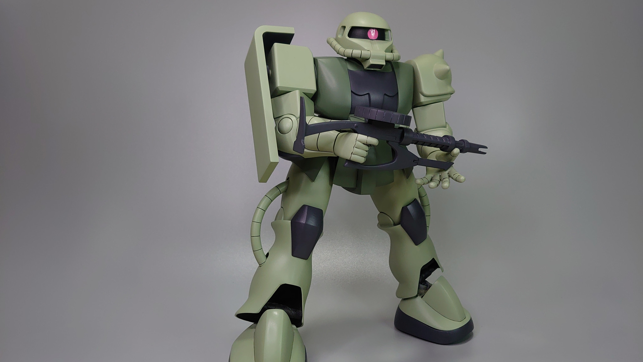 旧キット1/60量産型ザク｜しらいしさんのガンプラ作品｜GUNSTA（ガンスタ）