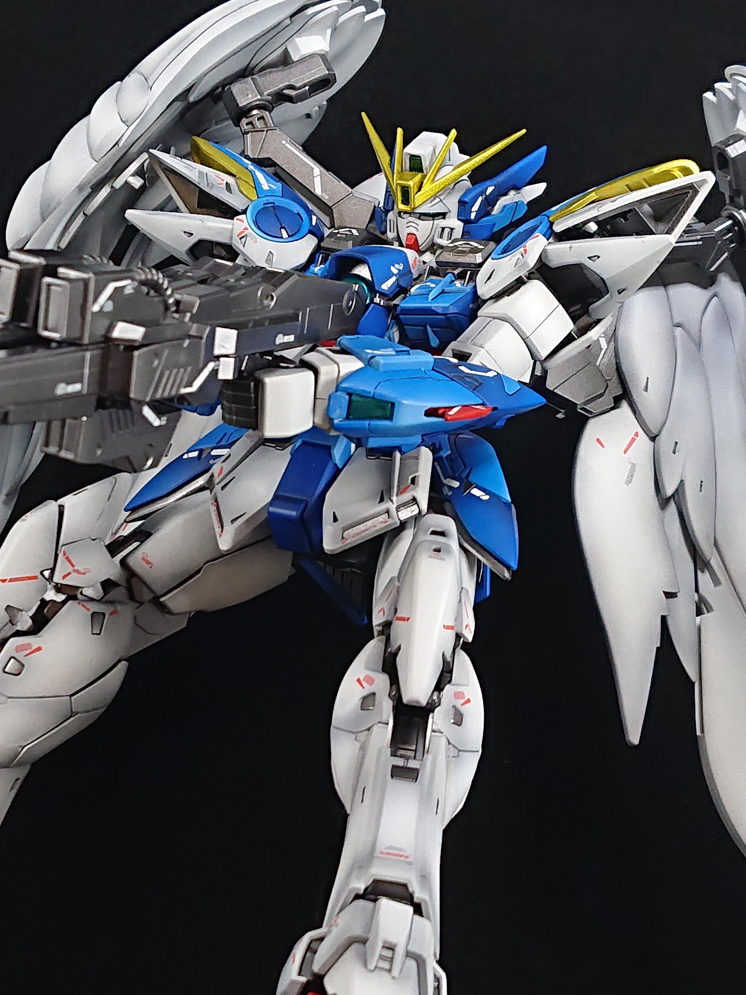 ウイングゼロEW Ver.Ka グラデーション塗装｜蕎麦がきさんのガンプラ