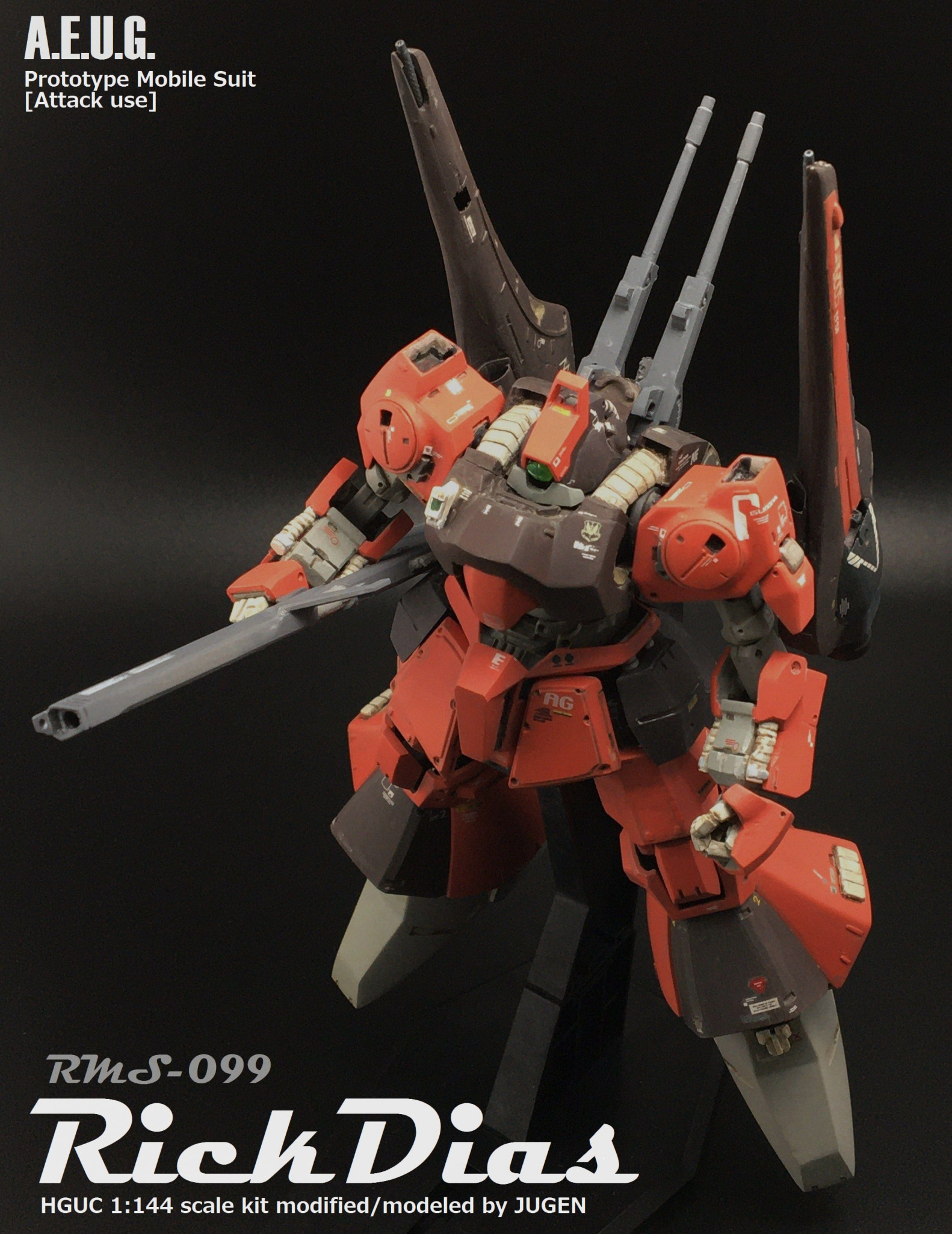 HGUC リックディアス [改造]｜JUGENさんのガンプラ作品｜GUNSTA