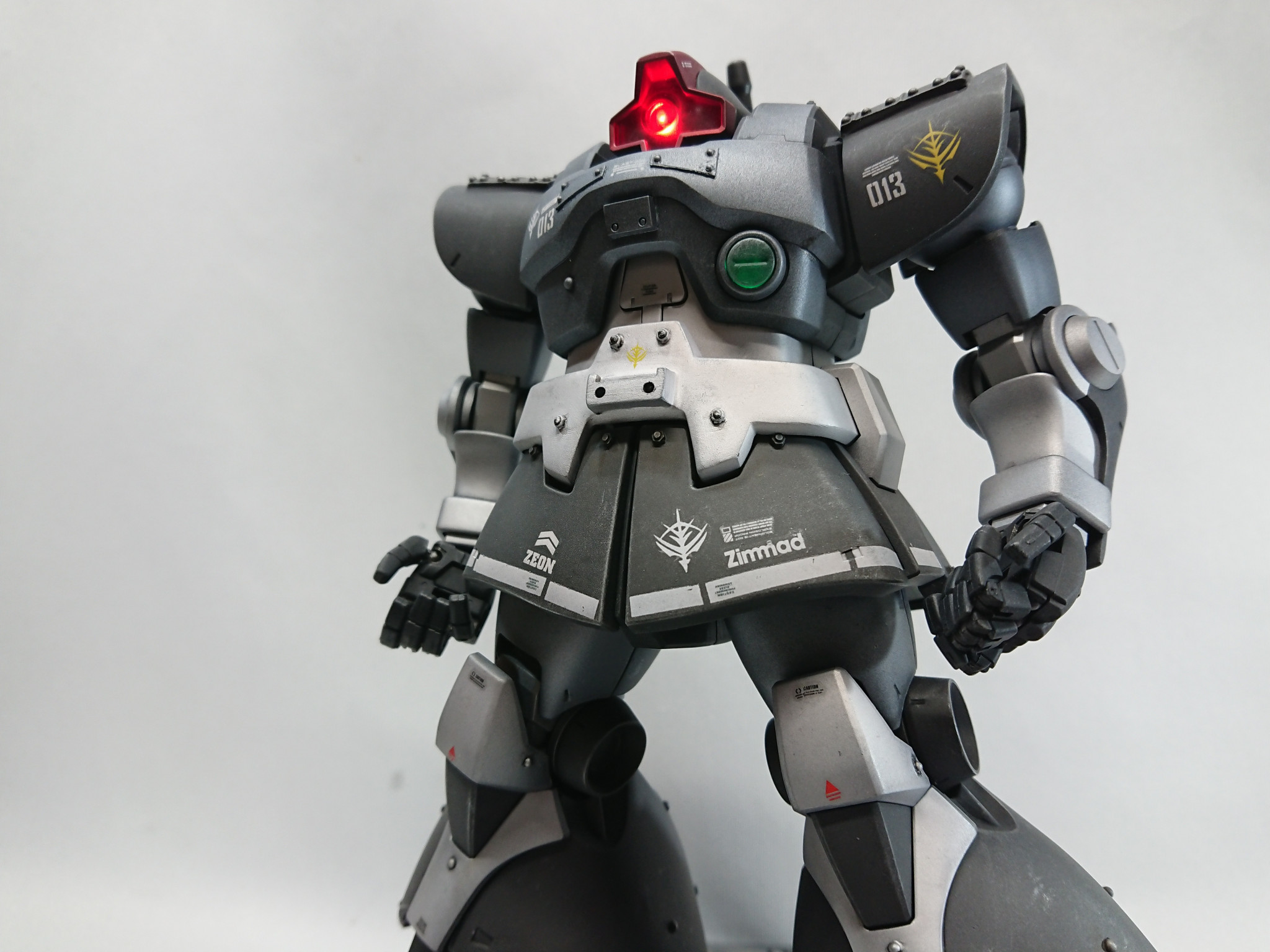 MGドム（ブラックドム）電飾付艶消メタリック塗装｜つしまさんの