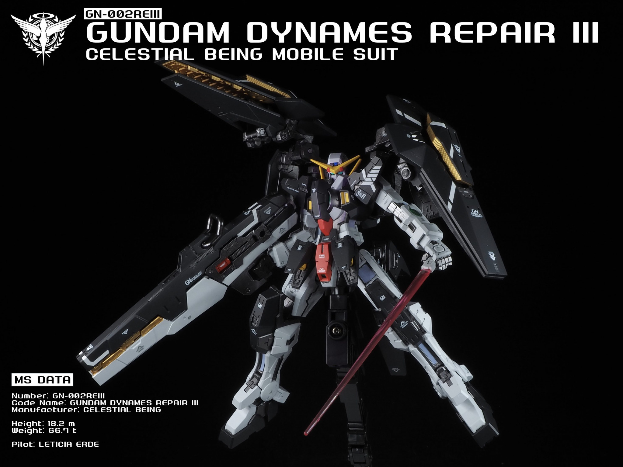 ガンダムデュナメスリペアIII｜シモンぬさんのガンプラ作品｜GUNSTA