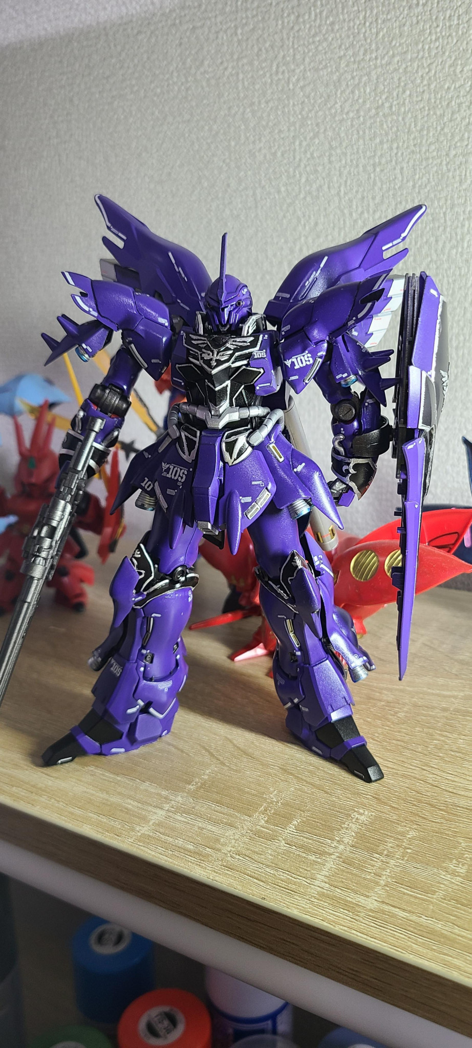 HG シナンジュ｜[分家]紅さんのガンプラ作品｜GUNSTA（ガンスタ）