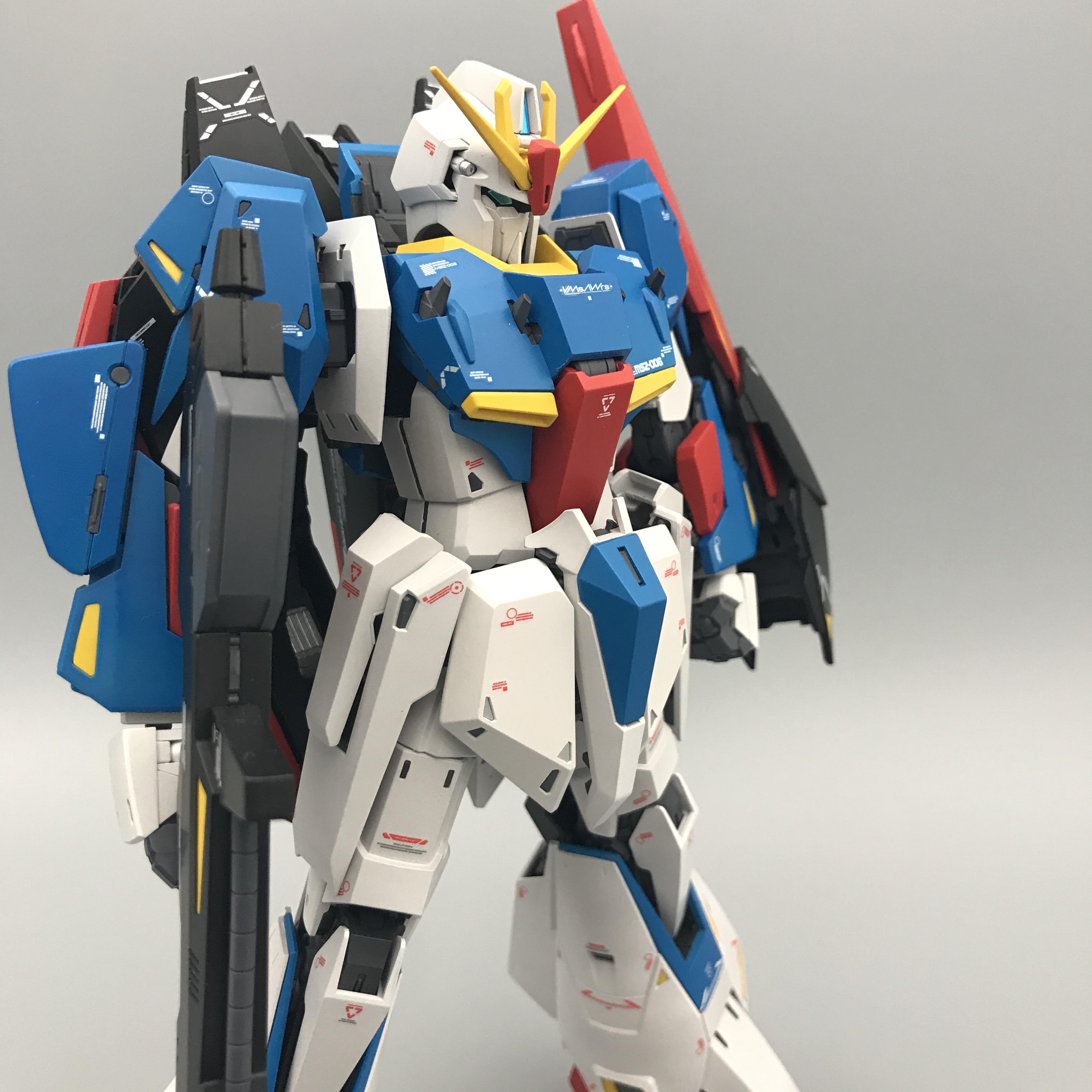 MG Zガンダム Ver.Ka 全塗装｜zima5250さんのガンプラ作品｜GUNSTA