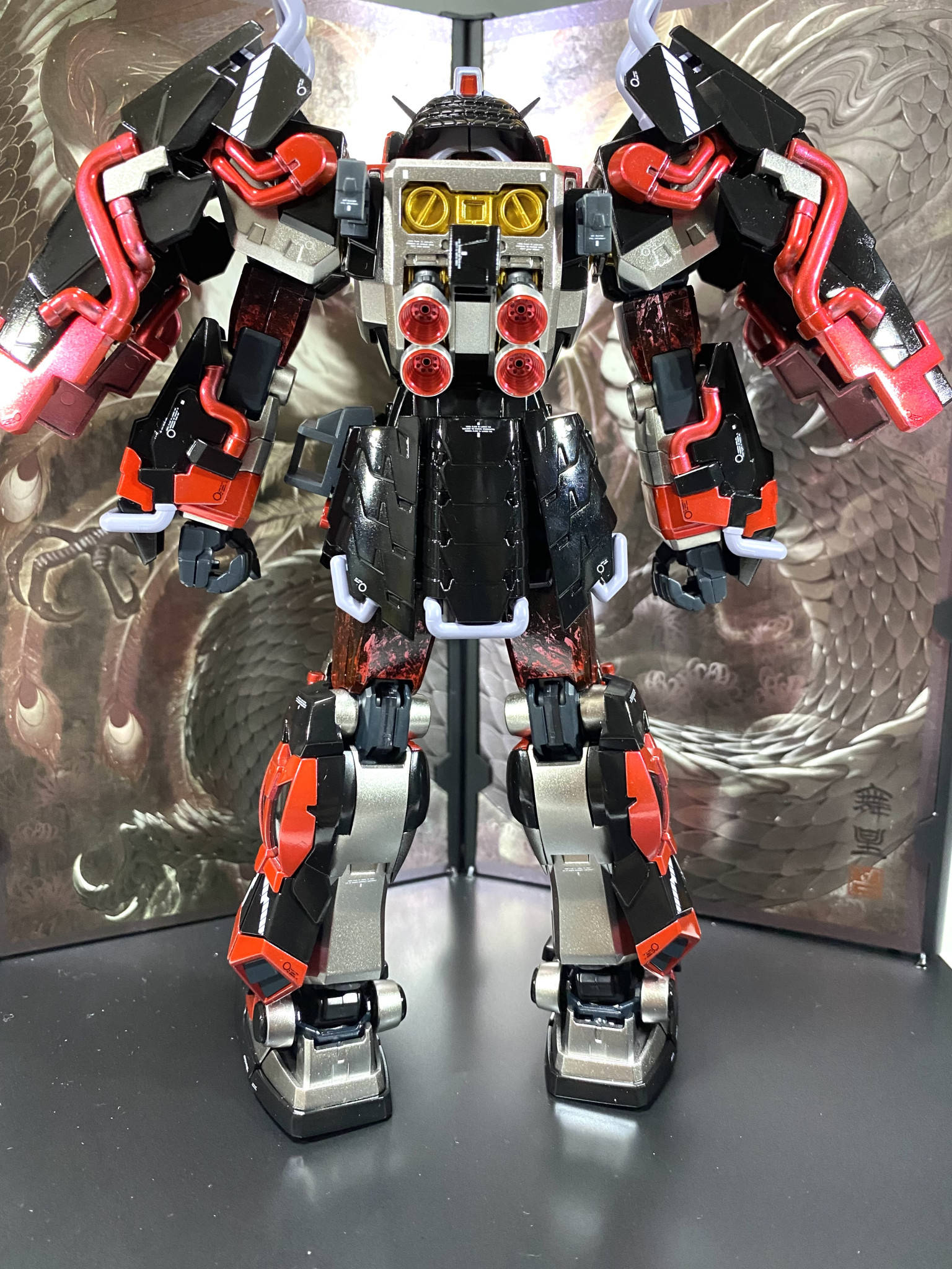 真武者頑駄無 戦国の陣 黒衣大鎧｜odessaさんのガンプラ作品｜GUNSTA