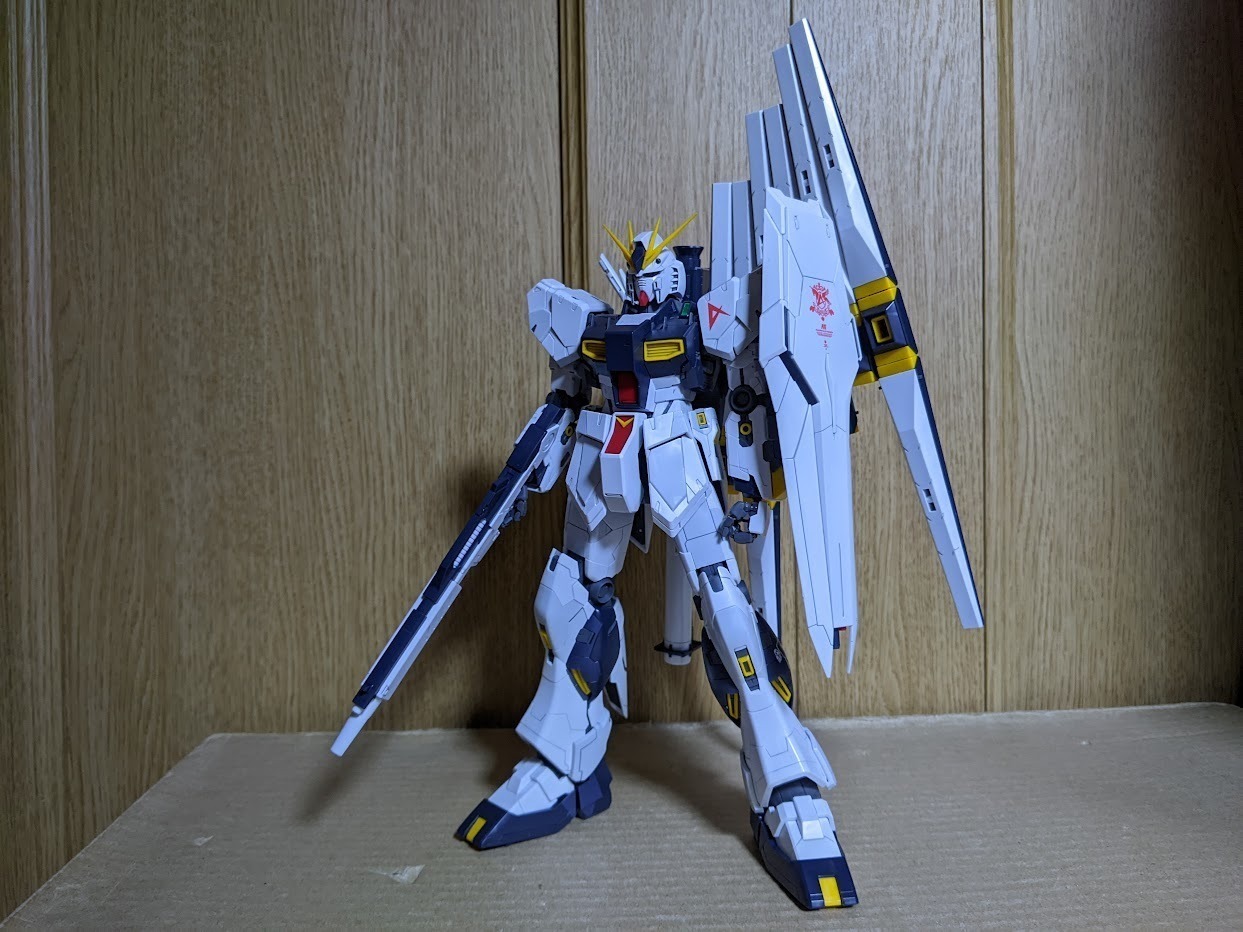 1/100 MG νガンダム [Ver.Ka]: ちょっと作りすぎただけなんだからね