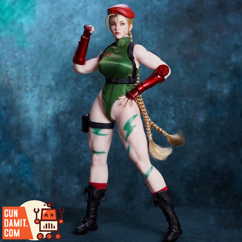 Play Toy 1/6 P020-A Green Fighting Female Warrior - GunDamit Store