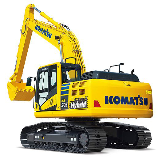 中型ハイブリッド油圧ショベル「HB205-2」を新発売【コマツ】 | AEG