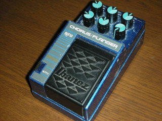機材：コーラス・フランジャーのレビュー・紹介 Boss,Guyatone,Ibanez